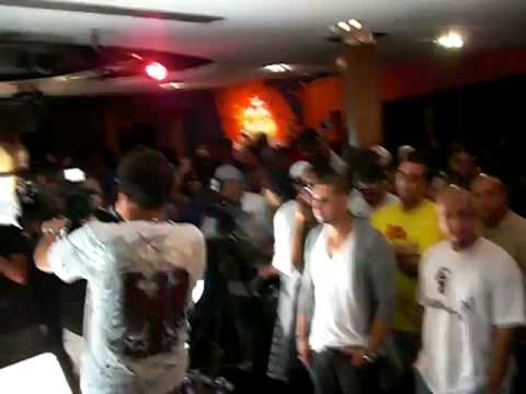 Dj Blazin B At Batalla De Los Gallos 2008 Bronx, NY