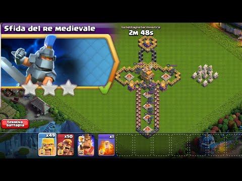 Come Completare "SFIDA DEL RE MEDIEVALE" (Clash OF Clans)