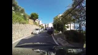 preview picture of video 'Driving Praiano on the Amalfi Coast'