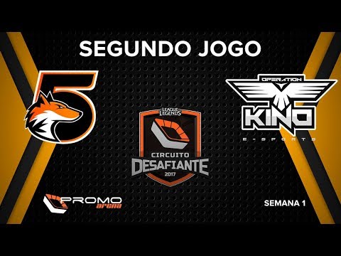 5 Fox x Operation Kino - 1° Fase Circuito Desafiante 2018 - Jogo 2