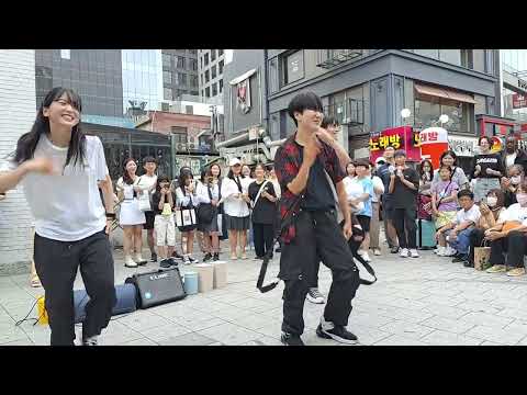 #HOT_hongdae_busking #N.name(효진_카가와유_영원)