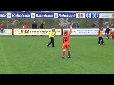 Roda46 Leusden voetbal mini´s en kiddy´s april 2012