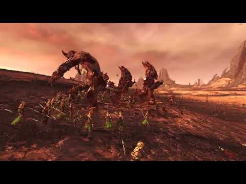 29 Chaos Giants VS 1425 Wardancers - Total War: Warhammer 2