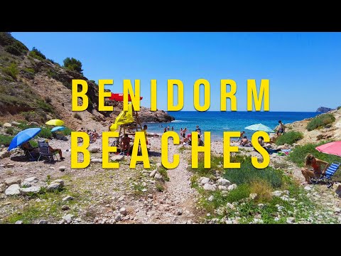 Best Beaches in Benidorm Spain 🇪🇸 - 4K Travel Guide