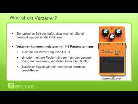 14.4 Verzerrer und Amp Simulation