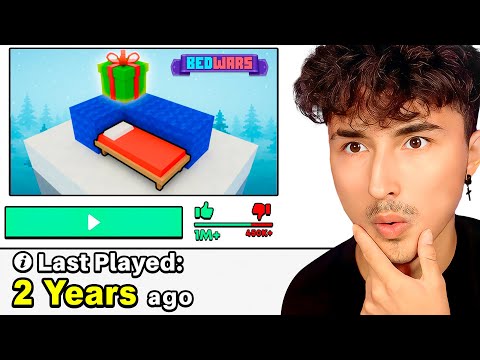 I Logged into Roblox BedWars after 2 years...