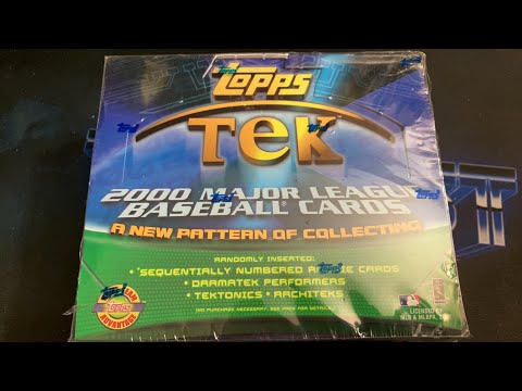 2000 TOPPS TEK - Turn Back the Clock Tuesday