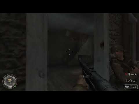 Call of Duty 2 Chapter 5 U.S. Campaign Mission 04 'Approaching Hill 400' Veteran Difficulty