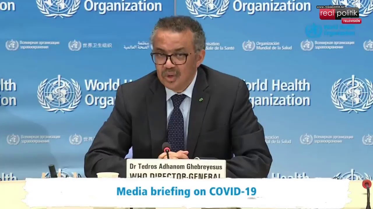 OMS: Informe sobre coronavirus en el mundo