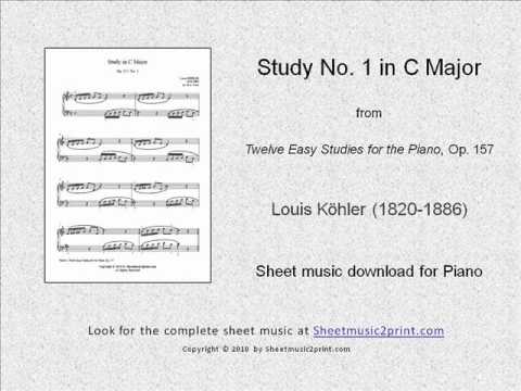 Kohler : Study in C Major, Op. 157, No. 1