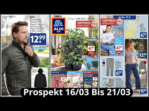ALDI SÜD Prospekt der Woche | Angebote ab 16/03/2026 BIS 21/03/2026  Rabatt Deals DE #katalog #aldi