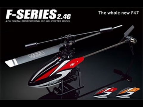 RC Helicopter MJX F47 F647 4ch test flight