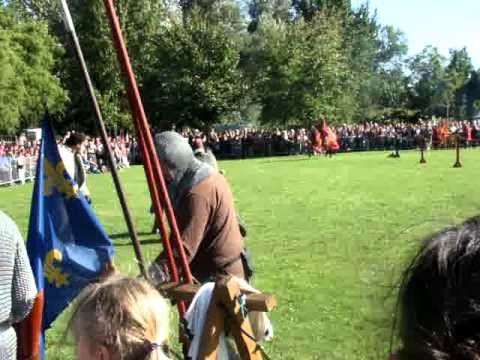 Luta dos cavaleiros medievais