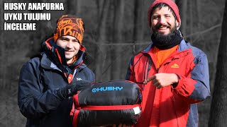 HUSKY ANAPURNA -28 UYKU TULUMU (Kış Kampı Uyku Tulumu İnceleme )