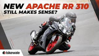 The 2025 TVS Apache RR 310 gets new features, winglets, and a transparent clutch cover. It also gets and updated engine with more power and new colour schemes.