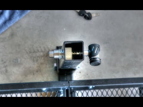Crosstrek:  Let's Go Aero Anti Rattle HItch Pin