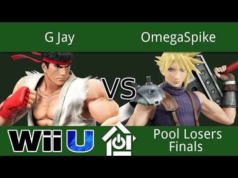 NaCl Monthly 7/30 - G Jay (Ryu) vs OmegaSpike (Cloud) - Smash 4  Pool Losers Finals