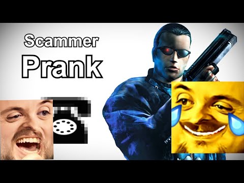 Forsen Reacts to JC Denton Calls Even More Tech Support Scammers - Deus Ex Prank