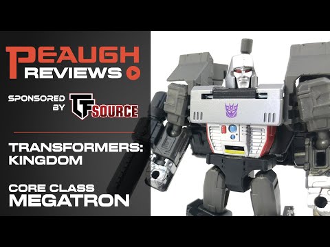 Video Review: Transformers Kingdom - Core Class MEGATRON