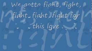 Fight for this love(MALE VOICE)