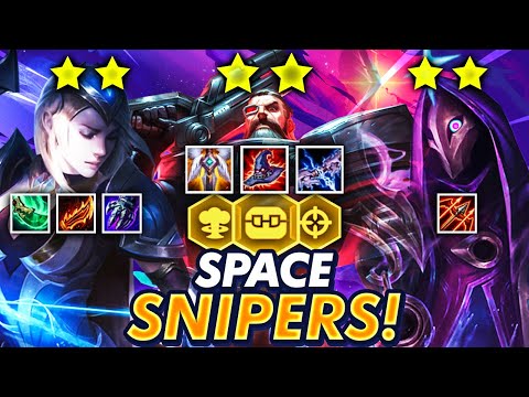 SPACE SNIPERS! A NEW INSANE SPACE PIRATES VARIATION! | TFT | Teamfight Tactics Galaxies