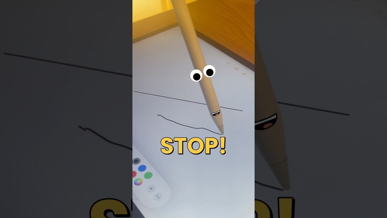 Draw, then stop! Perfect line!