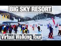 Big Sky Resort Virtual Walk - Virtual Walking Trails and Treadmill Walking Scenery - Montana 4K