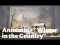 What would it feel like to take a walk through George Henry Durrie’s “Winter in the Country”?