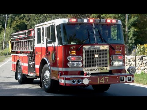 Croton Falls FD Car 2071, Engine 148, & Engine 147 Responding