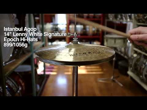 Istanbul Agop 14" Lenny White Signature Epoch Hi-Hats 899/1056g image 3