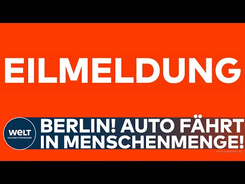 BERLIN: Auto fährt in Menschenmenge! Mehrere Kinder verletzt - eine Betreuerin schwer I EILMELDUNG