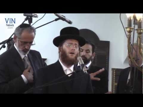 Yaakov Lemmer at Leiby Kletzky Memorial Prayer Service