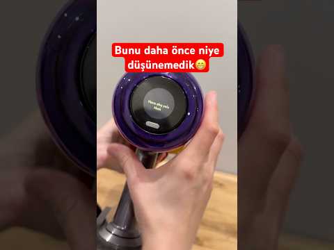 Saniyeler içinde Dyson süpürge temizliği #holidayswithyoutube #shorts #fyp #temizlik #dyson #tips