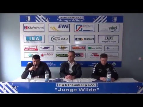 05.03.2016 FC Strausberg vs. Malchower SV 90 Pressekonferenz