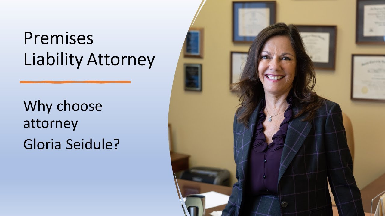Premises Liability Lawyer, The Law Office of Gloria Seidule , Free Consultation Call 772-287-1220