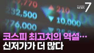 코스피 최고치라는데…신고가보다 신저가 많은 '양극화' 장세 [뉴스7]