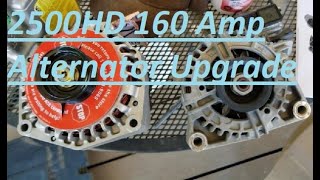 2500hd 160 amp Alternator Upgrade