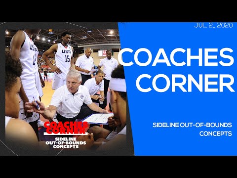 USA Basketball Coaches Corner // Sideline Out of Bounds Concepts thumbnail