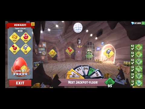 Angry birds evolution - Eagle Mountain 100th Floor in 6 minutes #angrybirds #angrybirdsevolution