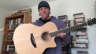 Video thumbnail for $135 Orangewood Spruce Rey Acoustic Guitar! by Flowforth Instruments