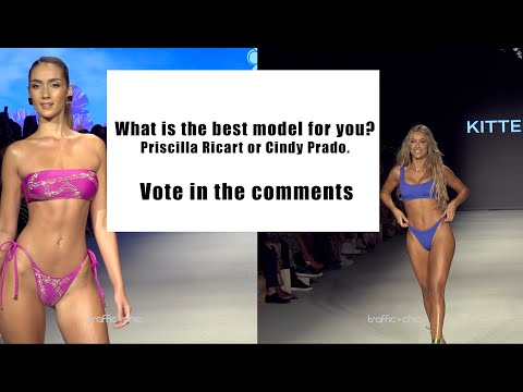 What is the best model for you? Priscilla Ricart or Cindy Prado. Vote in the comments. 4K