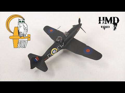 Boulton Paul Defiant Mk I, RAF No.307 (Polish) Sqn, N1671, England, 1940. 1:72 Corgi Diecast AA39304