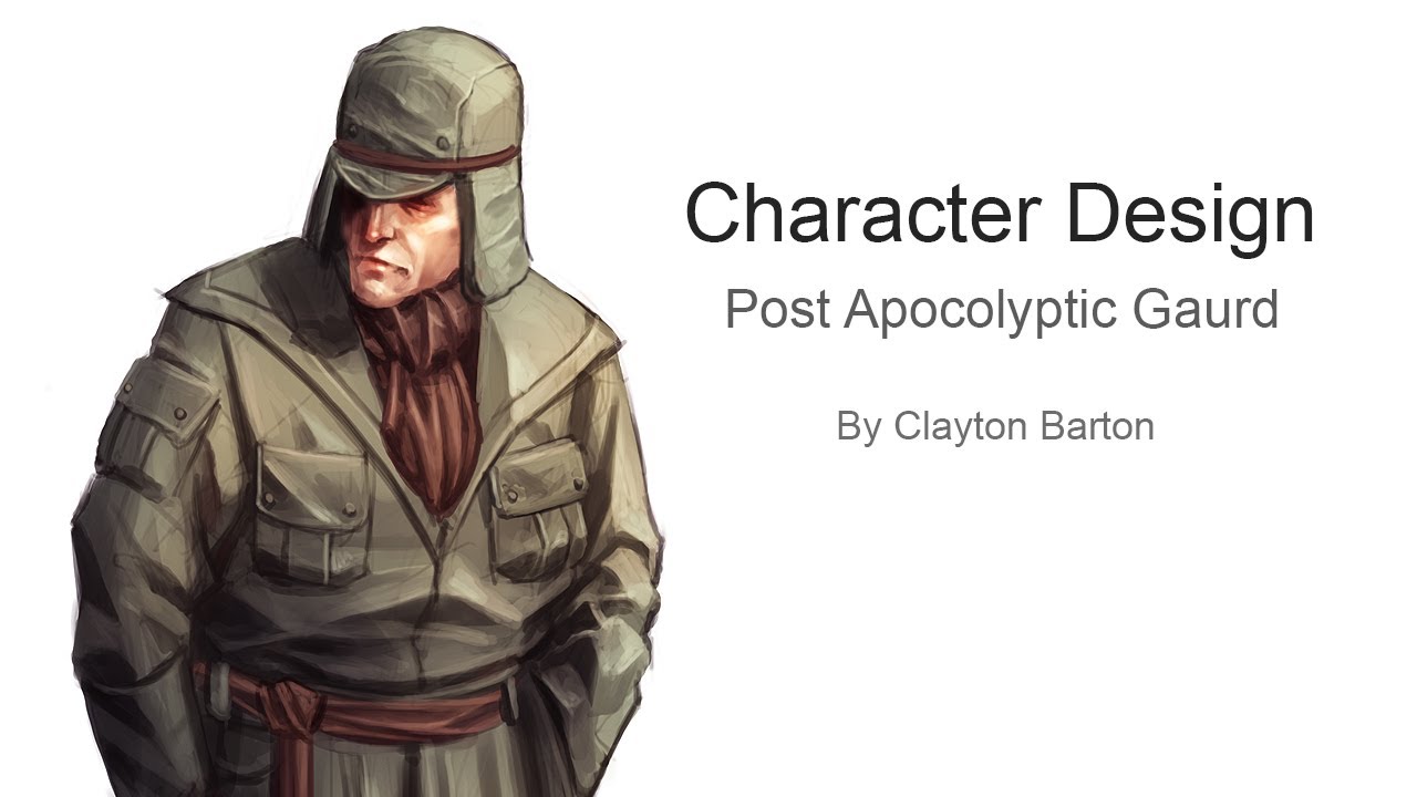 Character Design - Post Apocalyptic Gaurd Concept