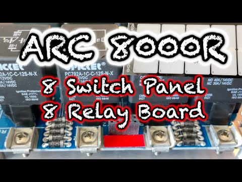 ARC 8000R Switch Panel and Relay Board Kit