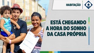 vídeo: Beneficiários visitam futuras moradias