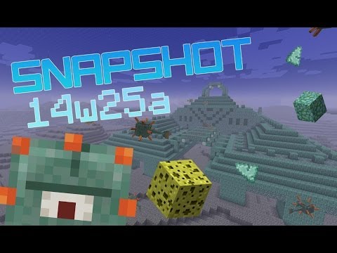 Minecraft - Snapshot Review [NL] 14w25a (New Mob, Water Dungeon and more!)