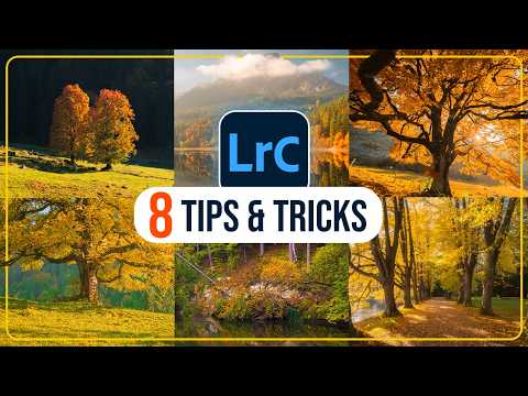 8 TIPS & TRICKS for BETTER AUTUMN Edits in Lightroom!