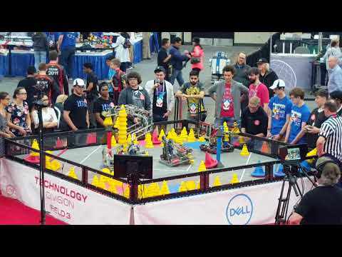 VEX In The Zone World Championship Technology Division Q183 6403A 8373H vs 1235C 97301C