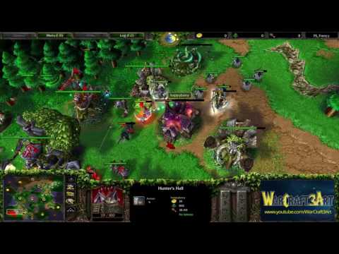 Ajk(NE) vs happybany(NE) - WarCraft 3 Frozen Throne - RN2542