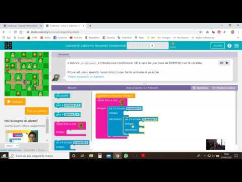 Corso di coding base Esercizi 06   Labirinto con istruzioni condizionali
